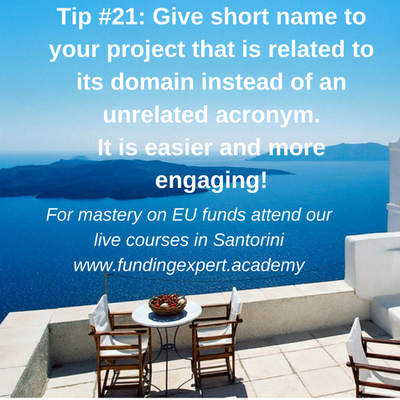 Santorini training tip 21